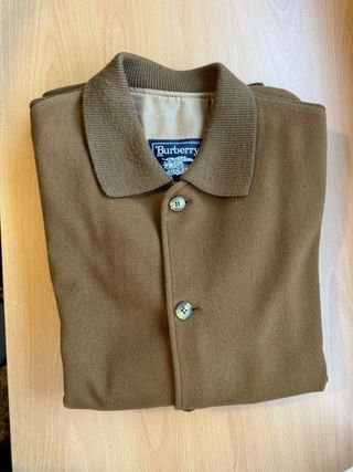 Chaqueta Burberrys Lana Marrón muy útil y buena.
