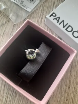Charm Pandora Ranocchia Verde Argento