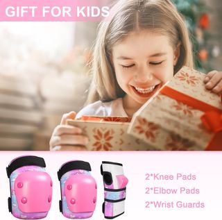 Protecciones Patines Niños Unicornio + Bolso