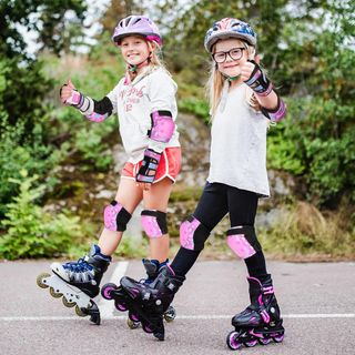 Protecciones Patines Niños Unicornio + Bolso