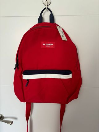 Mochila El Ganso Roja 