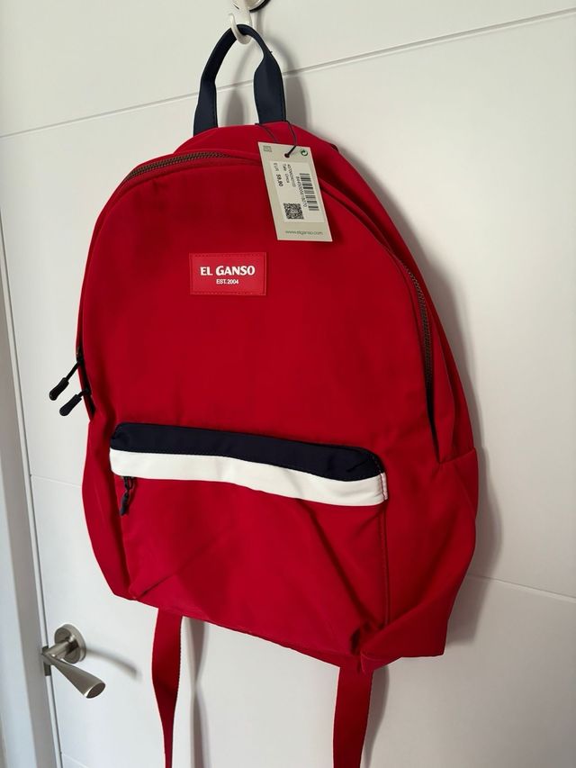 Mochila El Ganso Roja