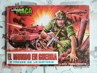 Álbum El Mundo en Guerra MAGA. Faltan 12 Cromos 