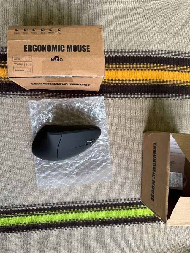 Mouse Ergonomico Vertical 5D Nuovo: 2pezzi