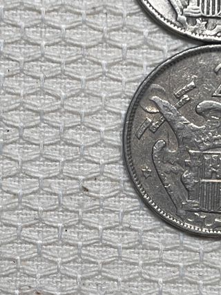 4 Monedas 25 Ptas 1957 Estrella 59