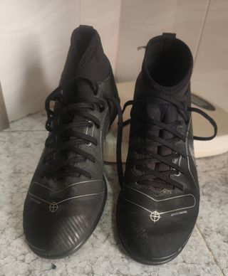 Scarpe calcio ragazzo Nike nere