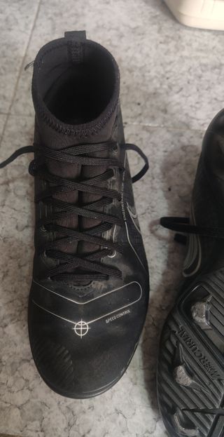 Scarpe calcio ragazzo Nike nere