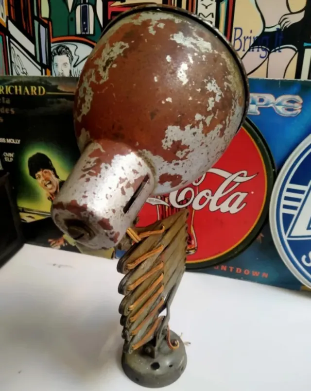 Lámpara Flexo Acordeón Vintage Años 70