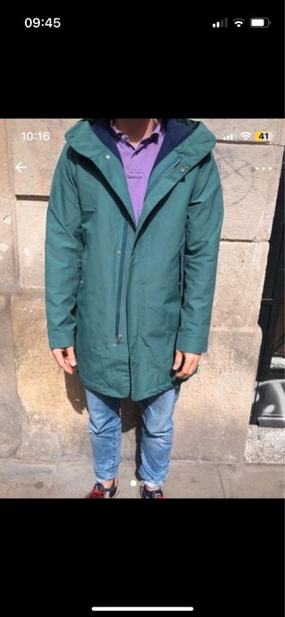 Chaqueta Herschel verde nueva con etiqueta