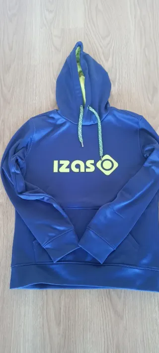 Sudadera con capucha Izas. Talla S