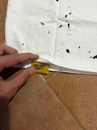 Gallery Dept T-shirt bianca con stampa