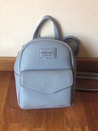 Mochila pequeña azul