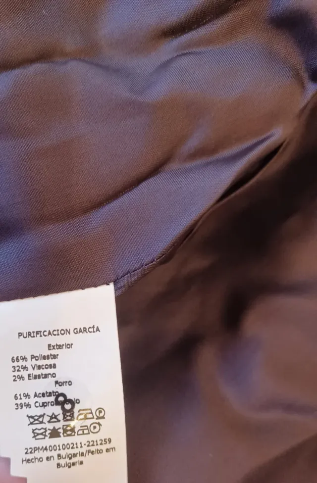 Chaqueta Blazer Purificación García