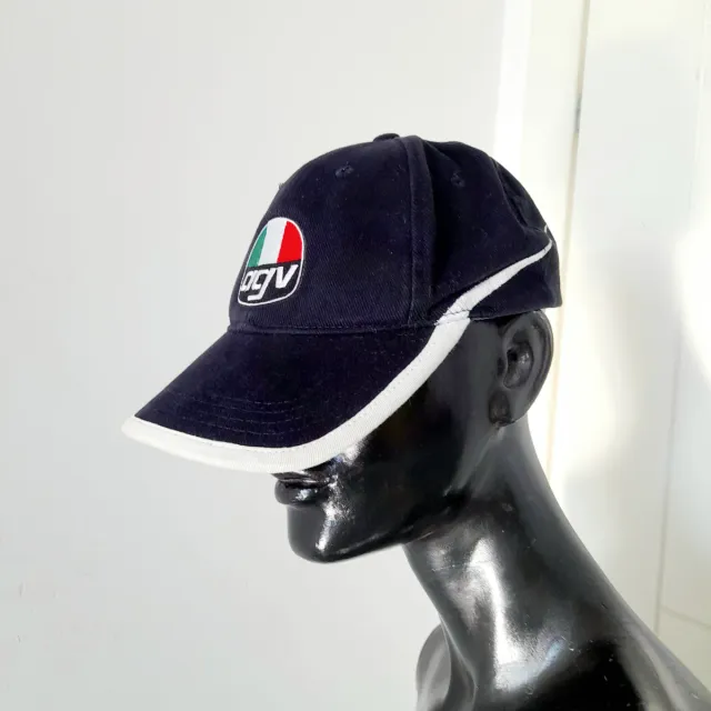 Cappellino AGV Unisex Blu Notte/Nero Regolabile
