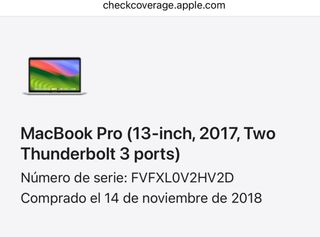 MacBook Pro 13 2017 8GB 256GB