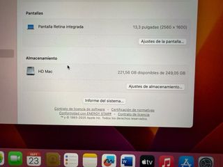 MacBook Pro 13 2017 8GB 256GB