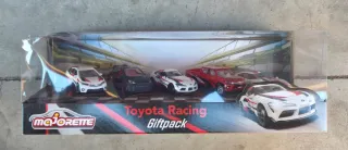 Set 5 Coches Toyota Racing Majorette