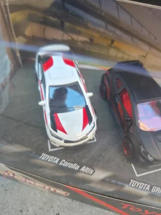Set 5 Coches Toyota Racing Majorette