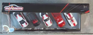 Set 5 Coches Toyota Racing Majorette