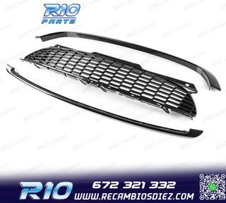 PARRILLAS MINI COOPER R56 R57 06-09 NEGRO BRILLO