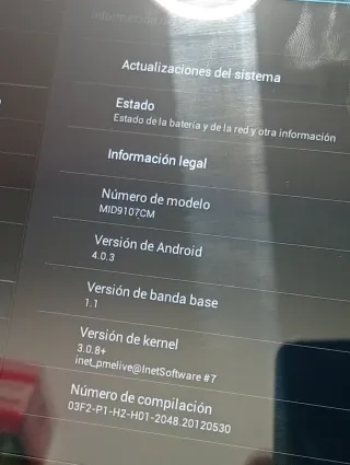 Tablet Primux Ciclón Negra