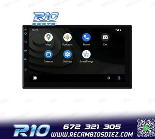 RADIO GPS ANDROID 14 2DIN 7" MULTIMEDIA GPS HD 3 USB SD