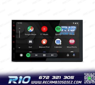 RADIO GPS ANDROID 14 2DIN 7" MULTIMEDIA GPS HD 3 USB SD