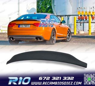 ALERON AUDI A5 COUPE 08-16 LOOK RS5 NEGRO BRILLO