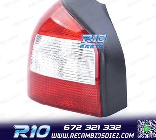 PILOTO IZQ PARA AUDI A3 96-00 LOOK FACELIFT ROJO