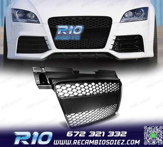 PARRILLA AUDI TT 06-12 LOOK RS NEGRO