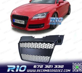 PARRILLA AUDI TT 06-12 LOOK RS NEGRO