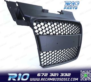 PARRILLA AUDI TT 06-12 LOOK RS NEGRO