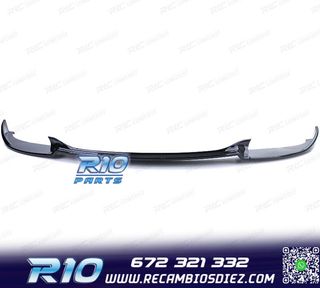 SPOILER LIP BMW E60 E61 07-09 LOOK M5 NEGRO BRILLO