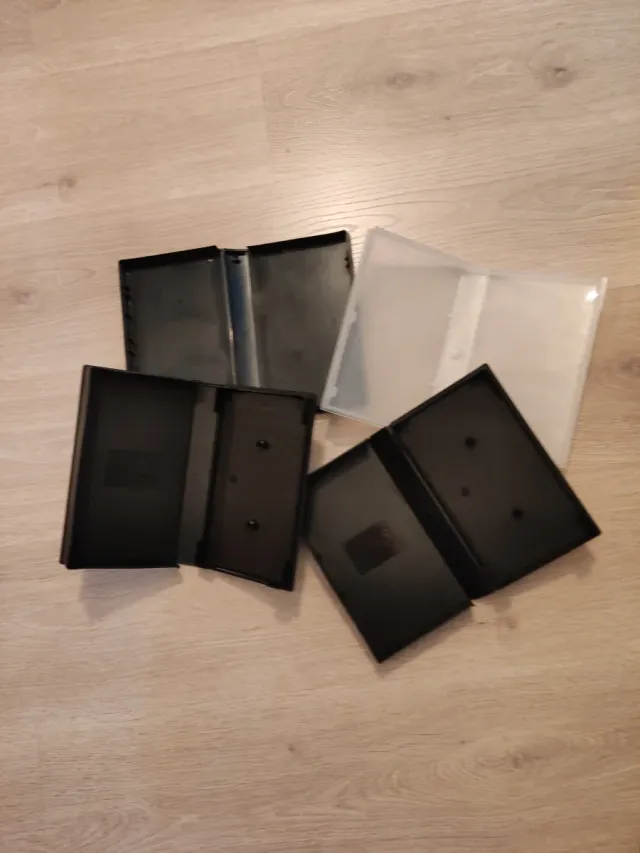 Estuches para cintas de video - 6 unidades