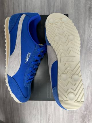 Zapatillas Puma Retro Low Azul 