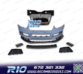 PARAGOLPES DELANTERO AUDI TT 8J 06-14 LOOK RS CARBONO