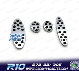 PEDALES PARA MINI COOPER R50 R53 R55 R56 R57 01- ALUMINIO MA