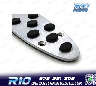 PEDALES PARA MINI COOPER R50 R53 R55 R56 R57 01- ALUMINIO MA
