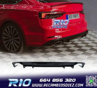 DIFUSOR AUDI A5 SPORTBACK S LINE 17- LOOK S5