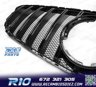 PARRILLA MERCEDES W205 18-21 LOOK SPORT NEGRO BRILLO