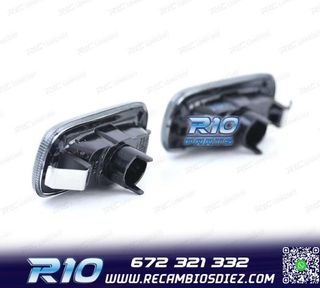 INTERMITENTES LATERALES AUDI A4 00-04 CRISTAL CLARO NEGRO