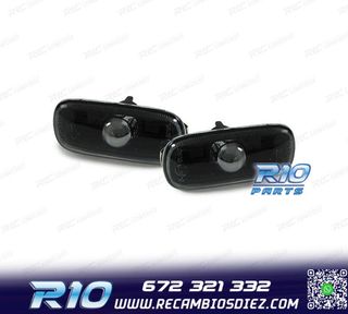 INTERMITENTES LATERALES AUDI A4 00-04 CRISTAL CLARO NEGRO