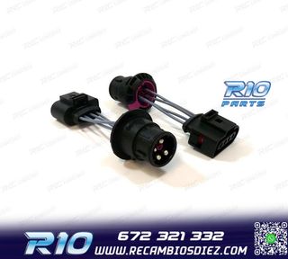 CABLE ADAPTADOR MONTAR FAROS AUDI A3 DEL 00-03