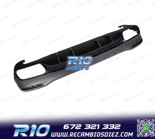 DIFUSOR MERCEDES GLE W167 AMG 19- LOOK AMG GLE63 NEGRO