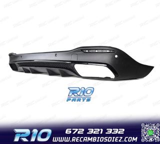 DIFUSOR MERCEDES GLE W167 AMG 19- LOOK AMG GLE63 NEGRO