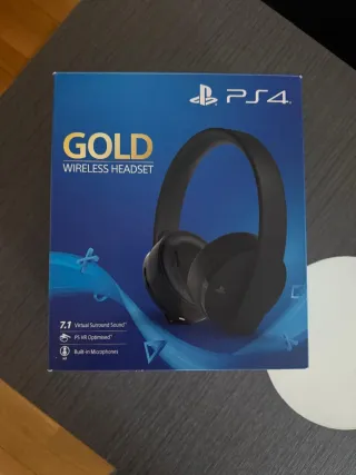 Sony Gold Auriculares Wireless 7.1 para PS4/PC