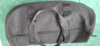 Bolso de mano BOSS gris para viaje