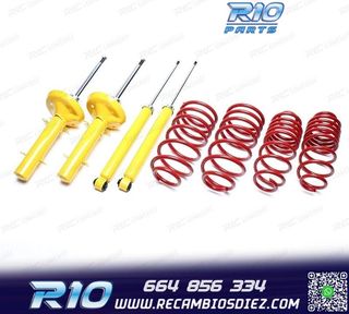 KIT SUSPENSIÓN DEPORTIVA PARA FIAT