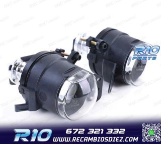 FAROS ANTINIEBLAS CON LUPA PARAGOLPES BMW TIPO M