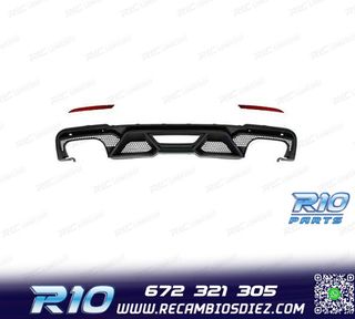 DIFUSOR FORD MUSTANG 15-22 LOOK GT500